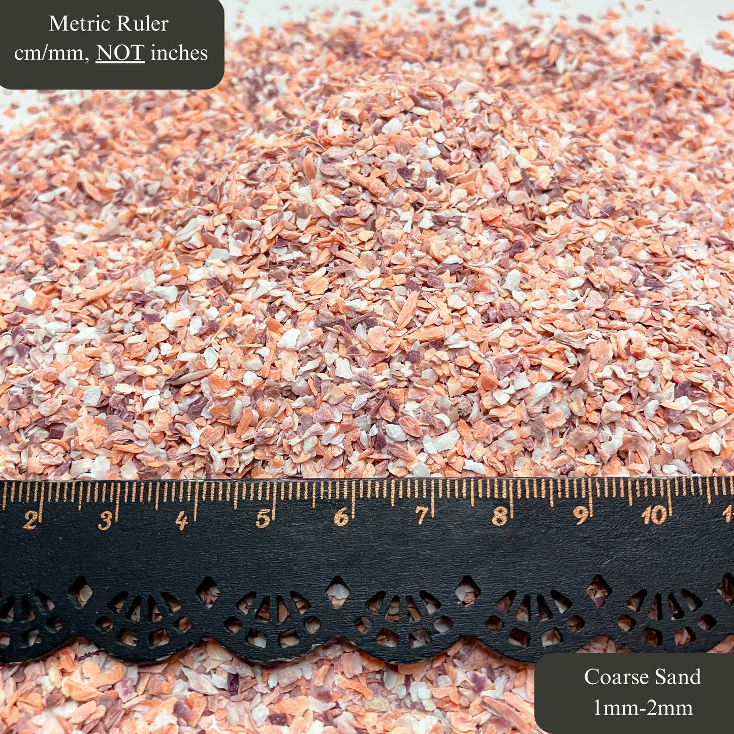 Crushed Mano de Lion Shells, 3 Sand Size Options for Woodworking and Ring Inlay, Resin Art, Memorial & Sand Jewelry