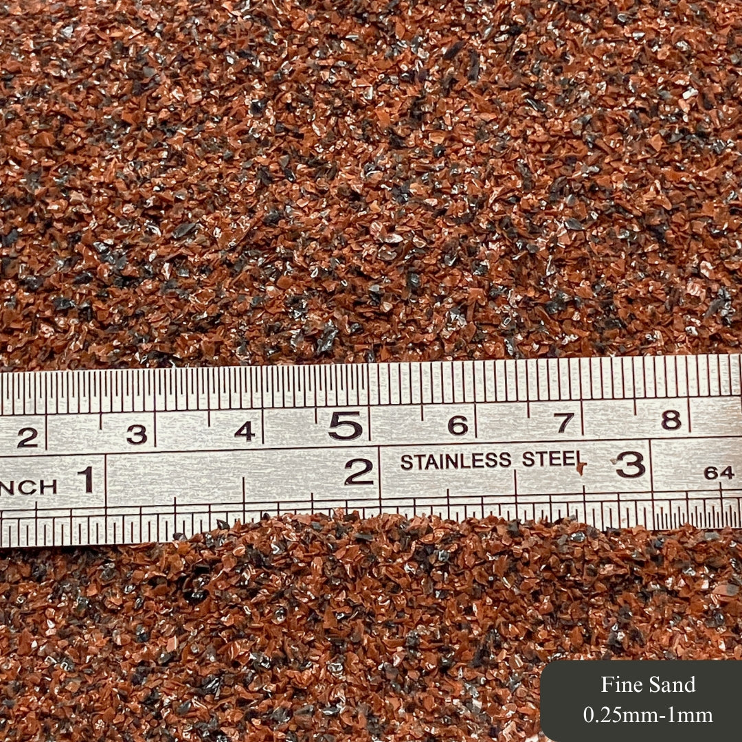 Crushed Mahogany Obsidian Sand from Mexico, 3 Sand Sizes for Woodworking and Ring Inlay, Resin Art, Memorial & Sand Jewelry