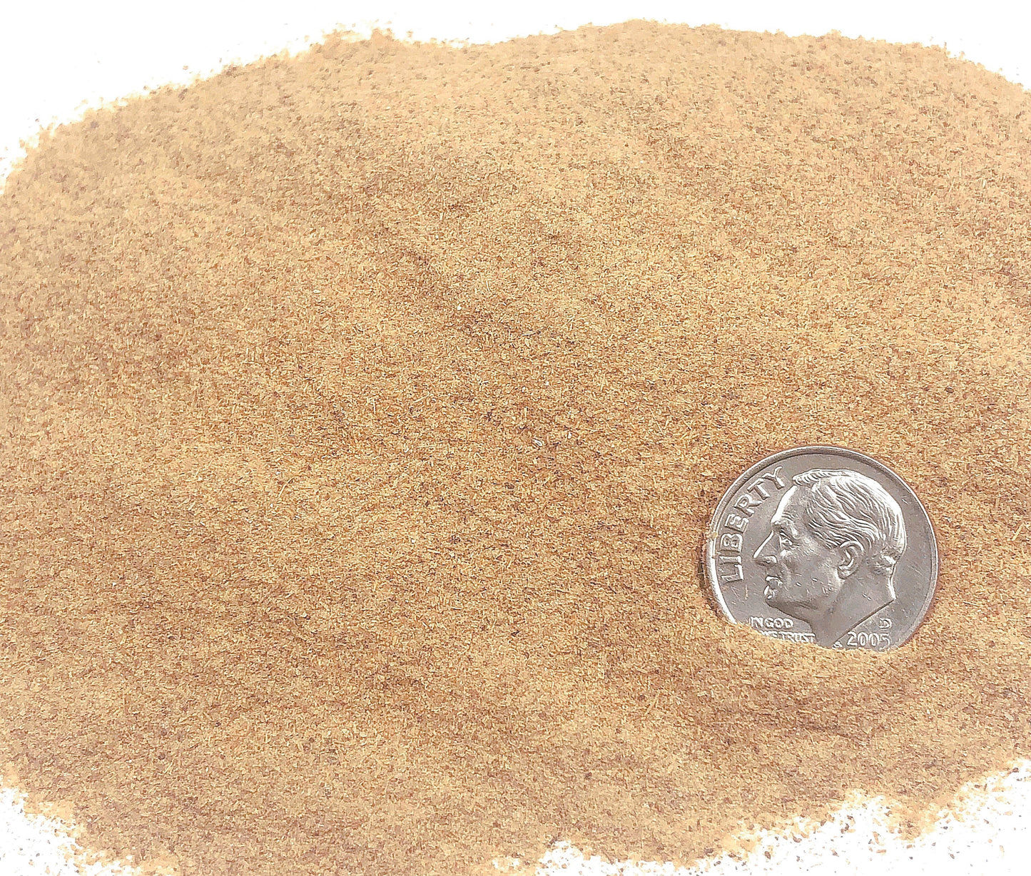 Crushed Gold Tiger's Eye from South Africa, Fine Crush, Powder Size, <0.25mm