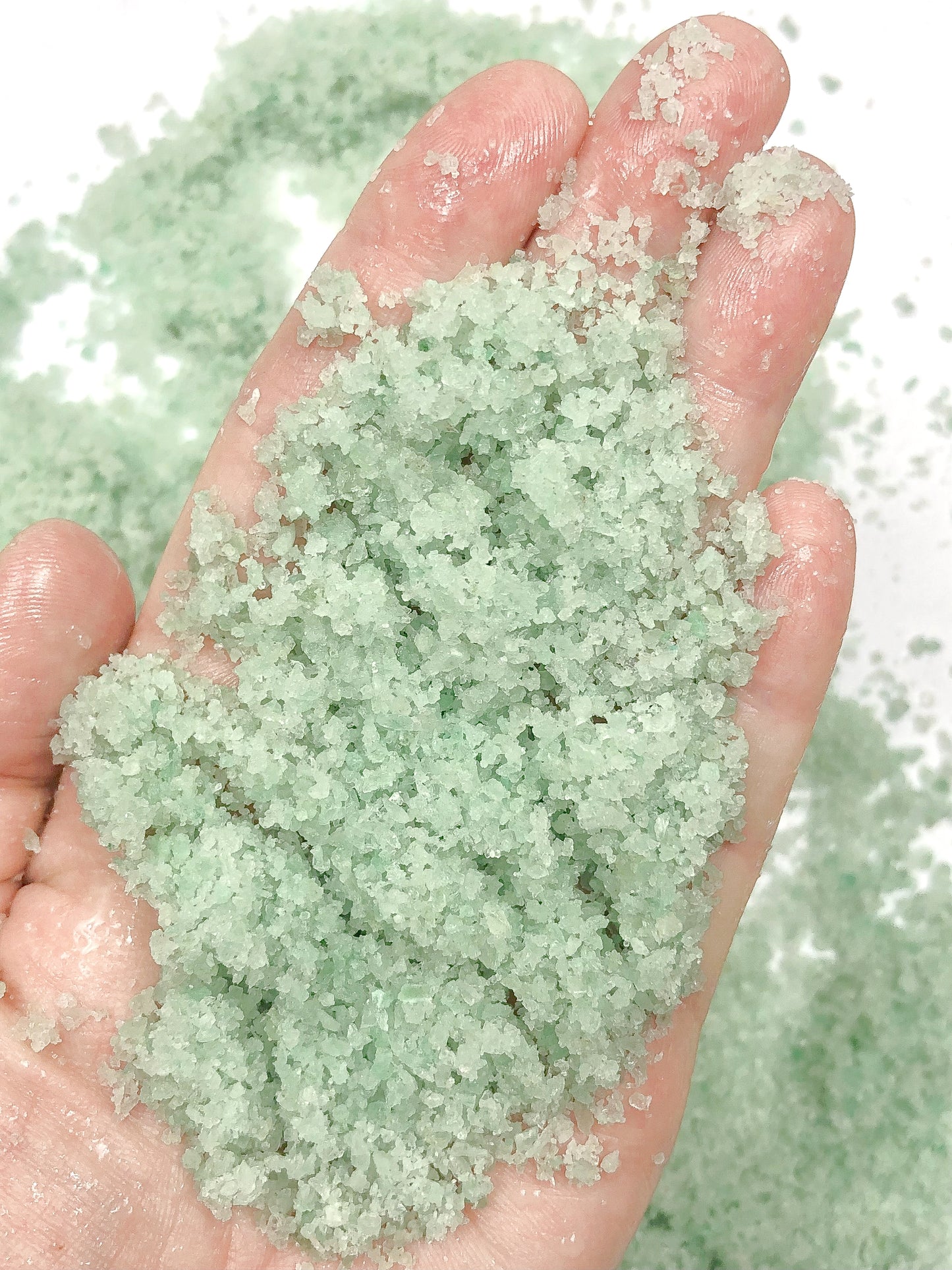 Crushed Light Green Aventurine from India, Medium Crush, Sand Size, 2mm - 0.25mm