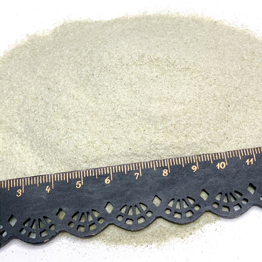 Crushed Peridotite (Olivine + Pyroxene) Powder from India, Fine Crush (<0.25mm) for Inlay, Metaphysical Resin Art, or Pigment Applications