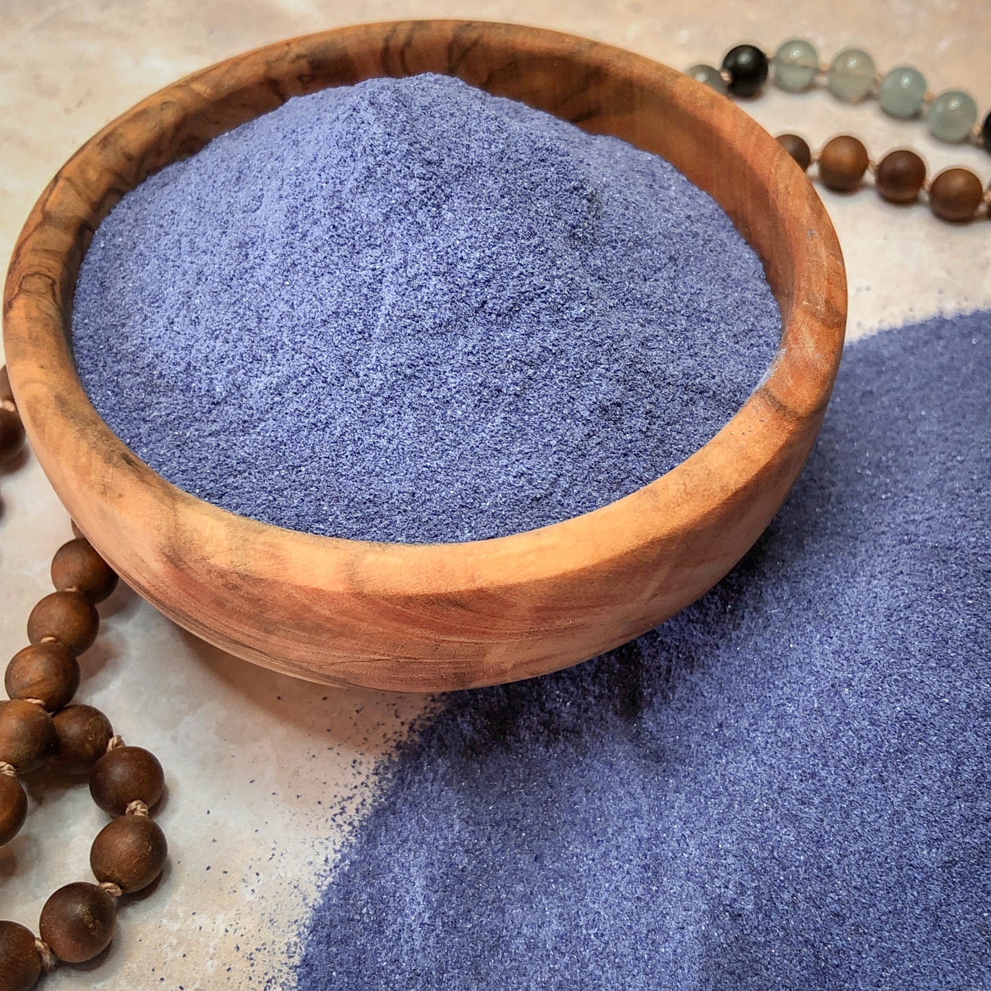 Crushed Midnight Blue Goldstone (Synthetic), Fine Crush, Powder Size, <0.25mm