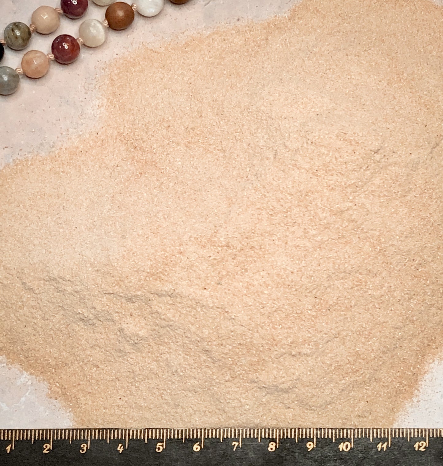 Crushed Spessartine Garnet from China, Fine Crush, Powder Size, <0.25mm