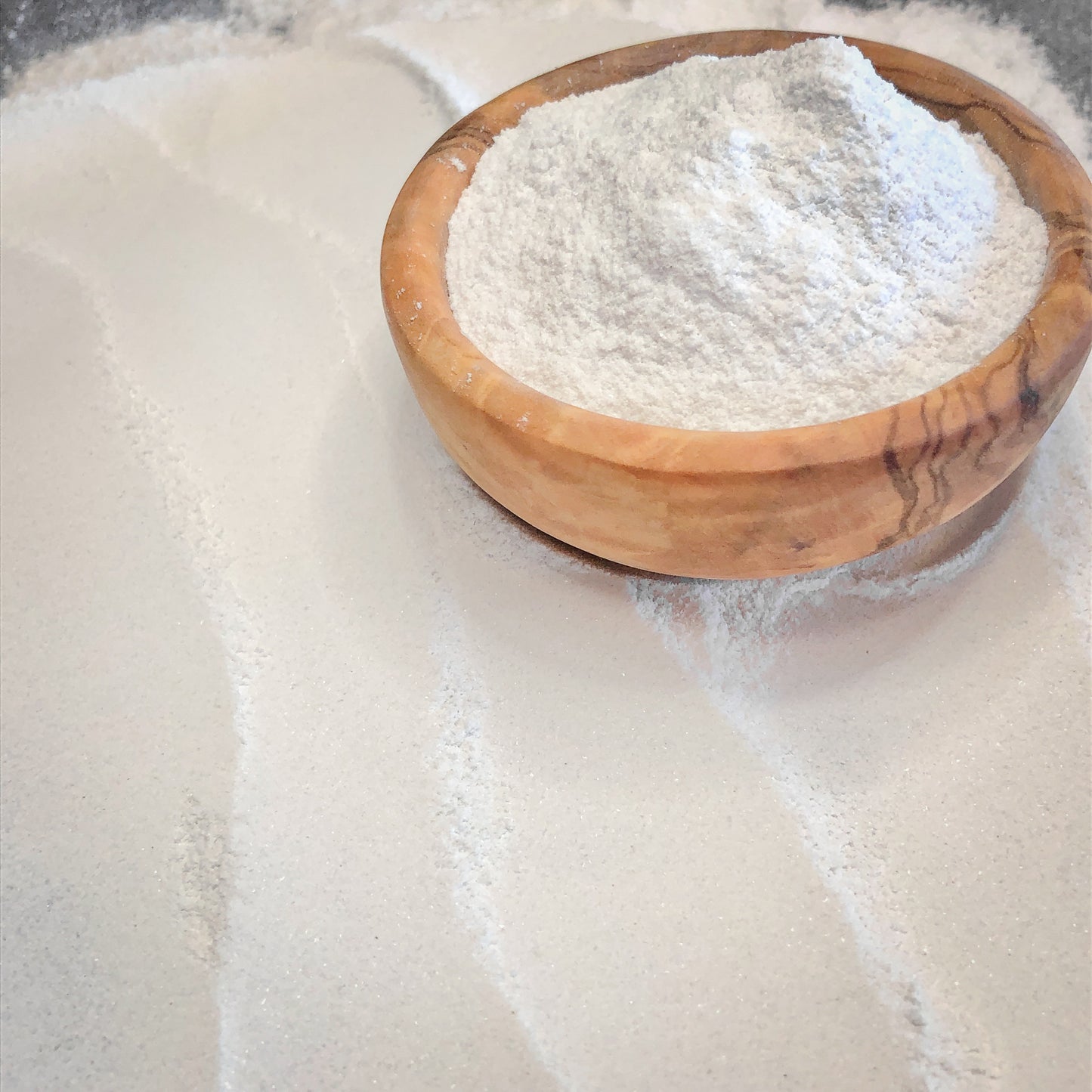 Crushed Blue Calcite Powder from Mexico, Fine Crush, Powder Size (<0.25mm) for Woodworking and Ring Inlay, Mineral Art, or Metaphysical Projects