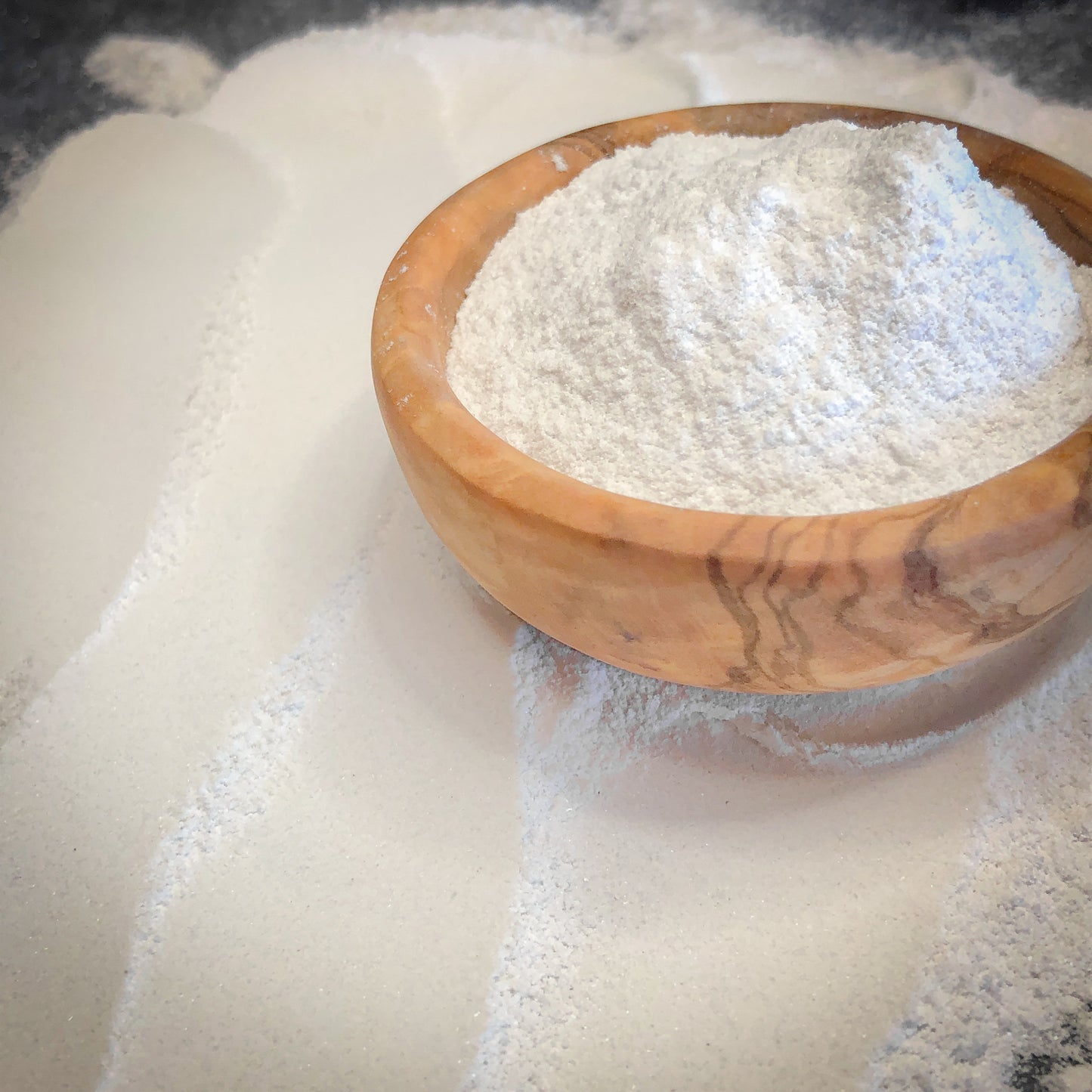 Crushed Blue Calcite Powder from Mexico, Fine Crush, Powder Size (<0.25mm) for Woodworking and Ring Inlay, Mineral Art, or Metaphysical Projects