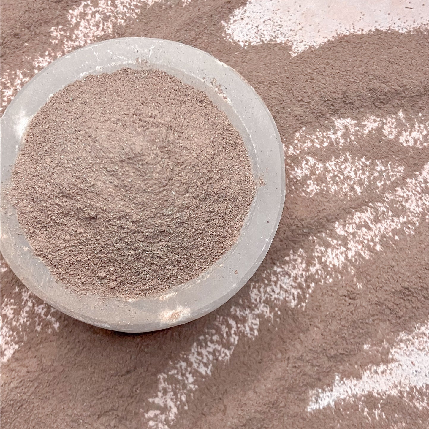 Crushed Sonora Sunrise/Sunset Powder from Mexico, Fine Crush (<0.25mm) for Inlay, Metaphysical Resin Art, or Pigment Applications