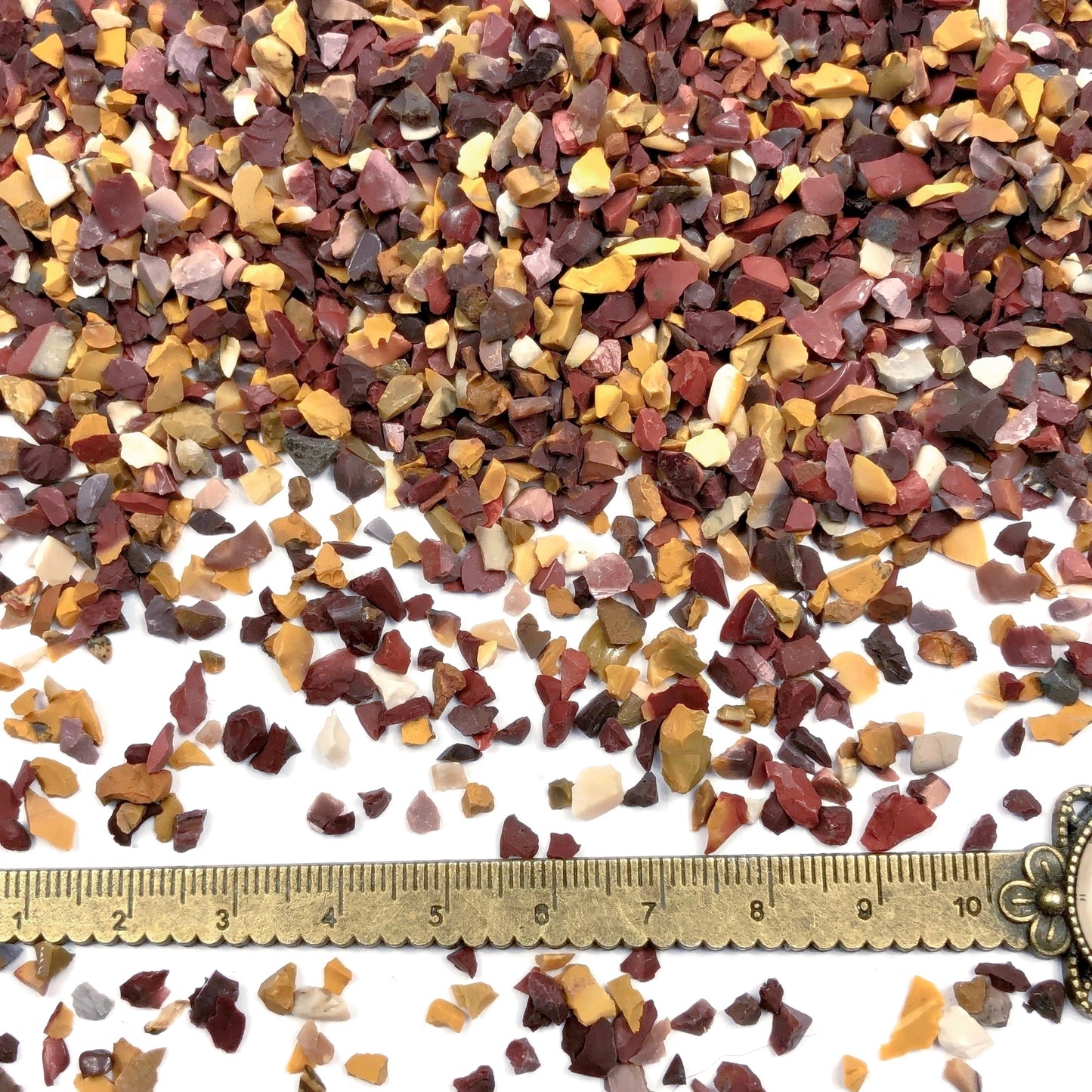 Crushed Mookaite from Australia, Coarse Crush, Gravel Size, 4mm - 2mm