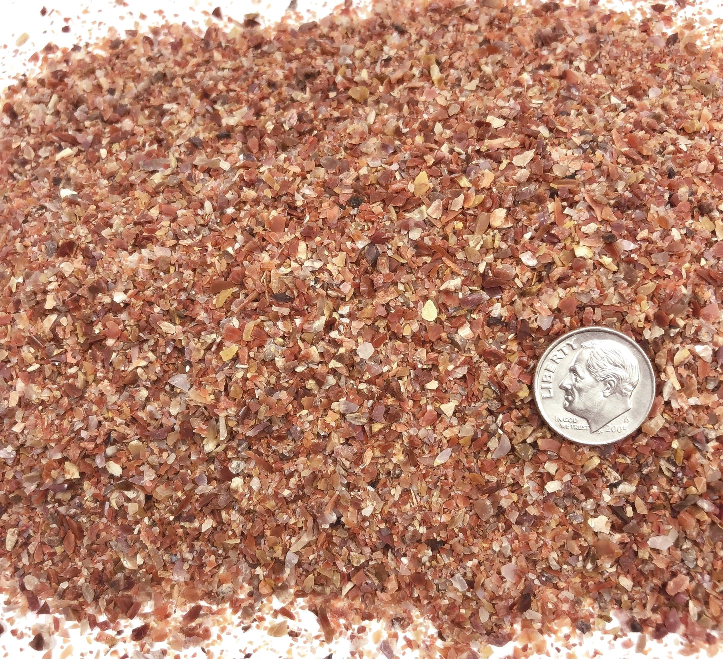 Crushed Petrified Wood Sand from Arizona, Medium Sand (0.25mm-2mm)