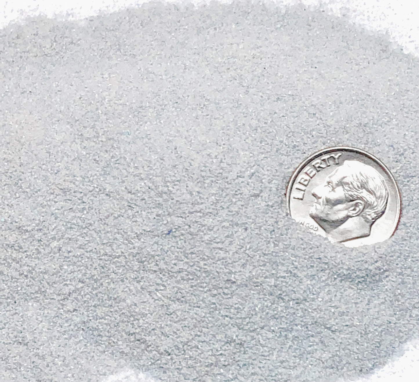 Crushed Blue Sapphire (Corundum) from Sri Lanka, Fine Crush, Powder Size, <0.25mm