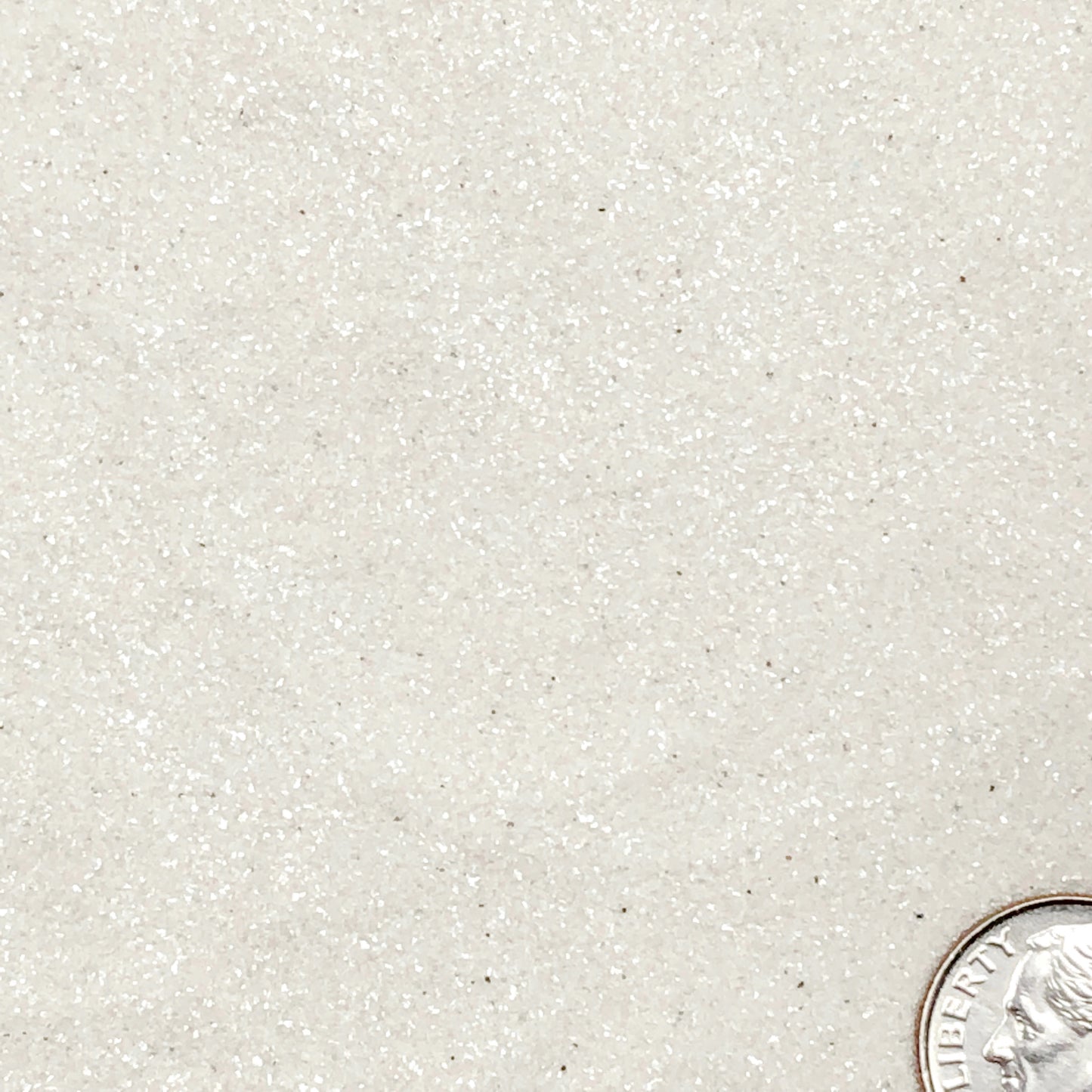 Crushed White/Cream Aventurine (Muscovite Mica) from Canada, Fine Crush, Powder Size, <0.25mm