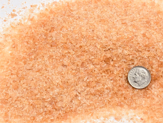 Crushed Orange Carnelian Sand (Grade A) from Botswana, Medium Sand (0.25mm-2mm)