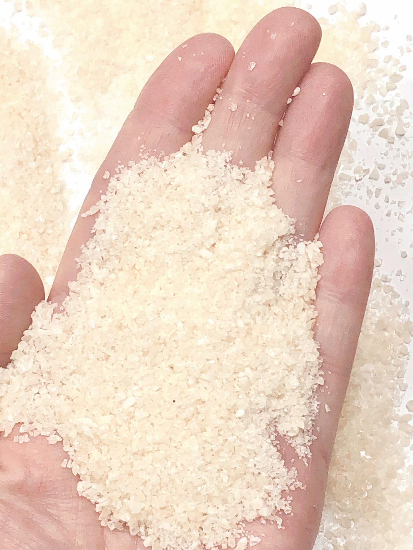 Crushed Yellow Calcite from Mexico, Medium Crush, Sand Size, 2mm - 0.25mm