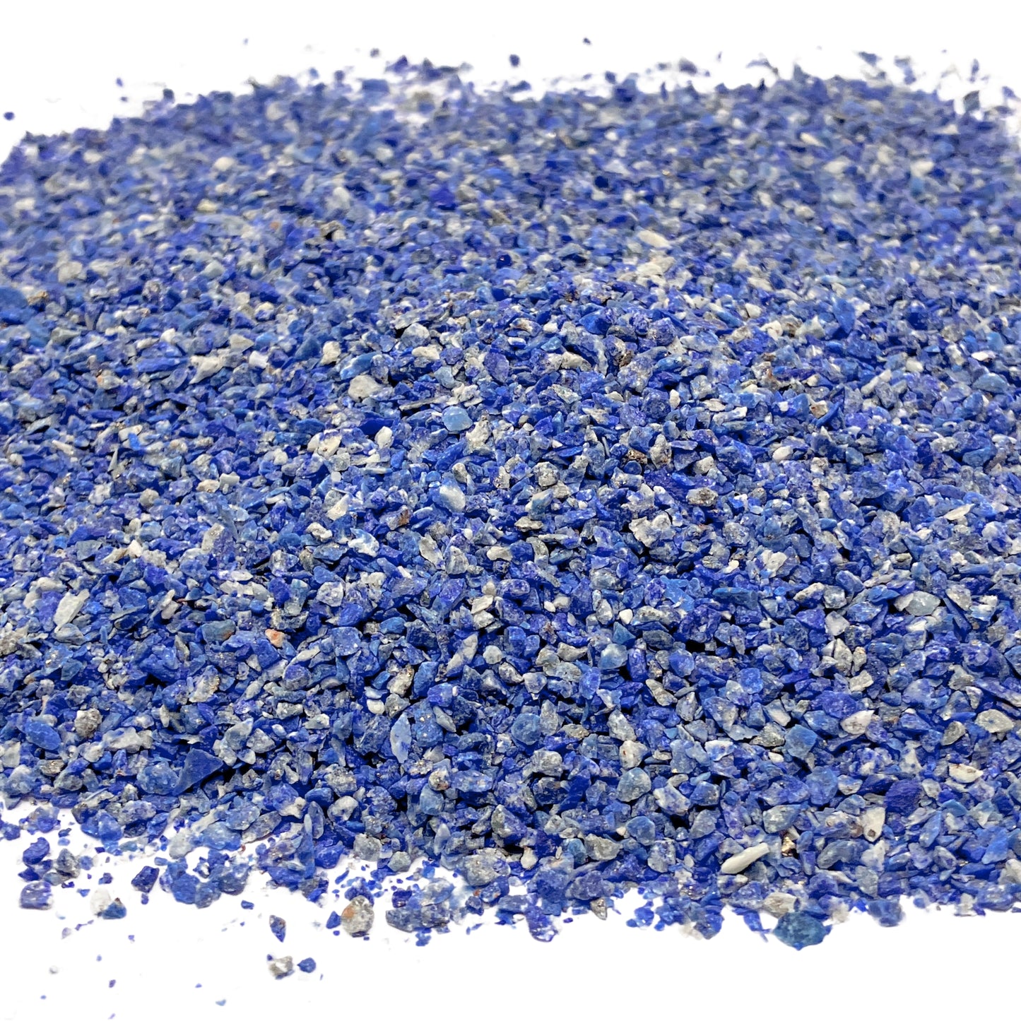 Crushed Lapis Lazuli (Grade A) Sand from Afghanistan, Medium Sand (0.25mm-2mm) for Woodworking and Ring Inlay, Resin Art, Memorial Jewelry