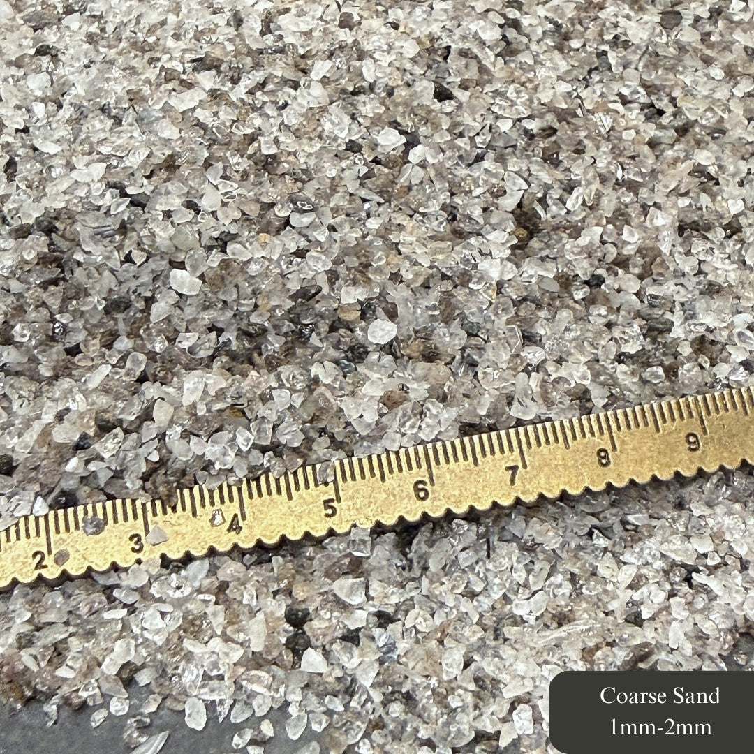 Crushed Quartz + Tourmaline Sand from China, Three Sand Sizes for Woodworking and Ring Inlay, Resin Art, Memorial & Sand Jewelry