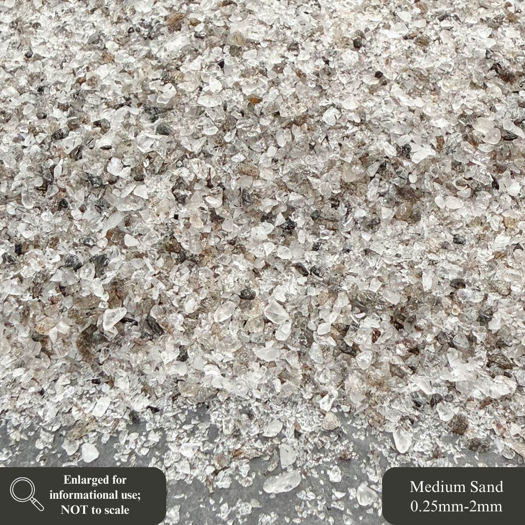 Crushed Quartz + Tourmaline Sand from China, Three Sand Sizes for Woodworking and Ring Inlay, Resin Art, Memorial & Sand Jewelry