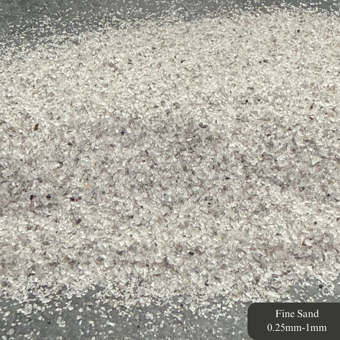 Crushed Quartz + Tourmaline Sand from China, Three Sand Sizes for Woodworking and Ring Inlay, Resin Art, Memorial & Sand Jewelry