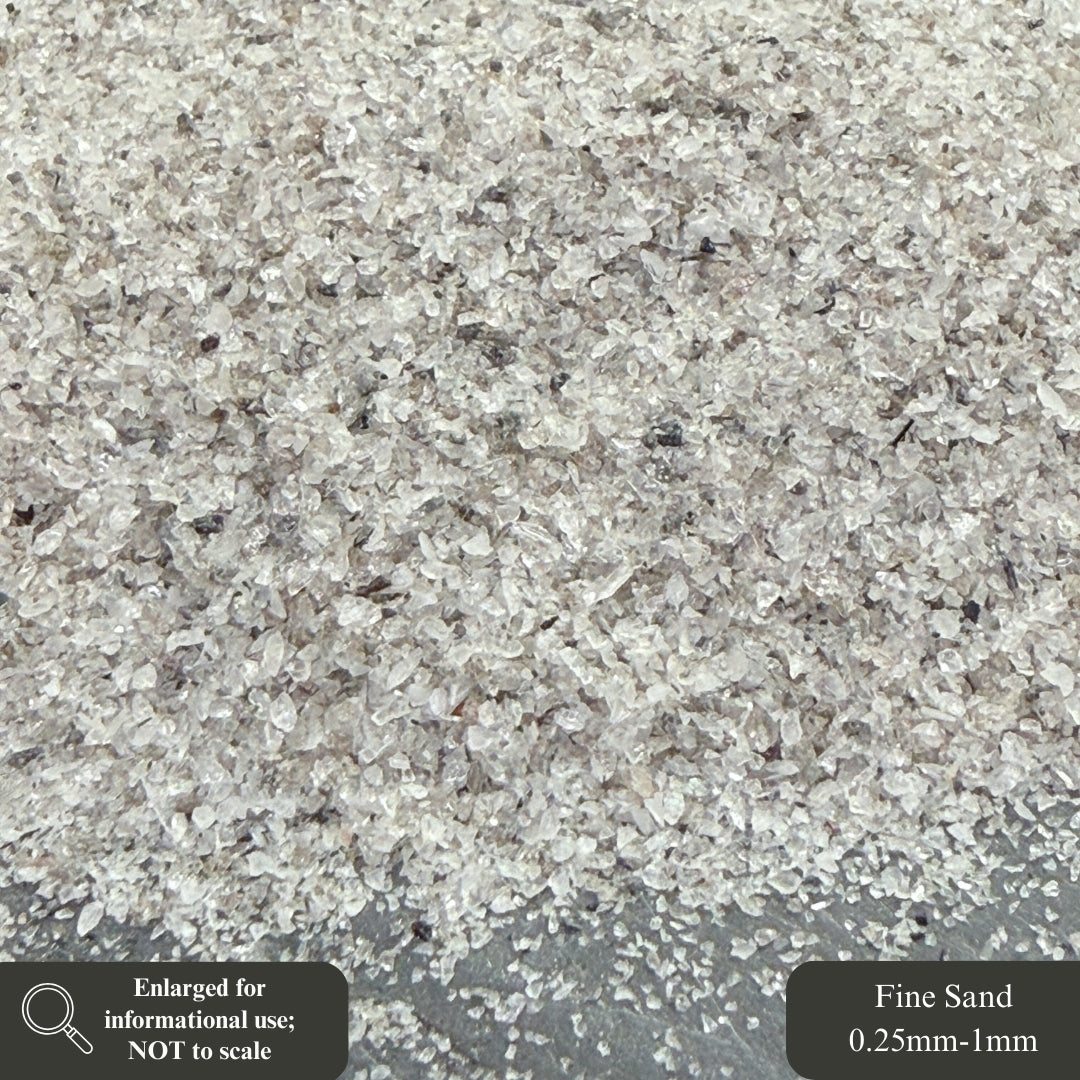 Crushed Quartz + Tourmaline Sand from China, Three Sand Sizes for Woodworking and Ring Inlay, Resin Art, Memorial & Sand Jewelry
