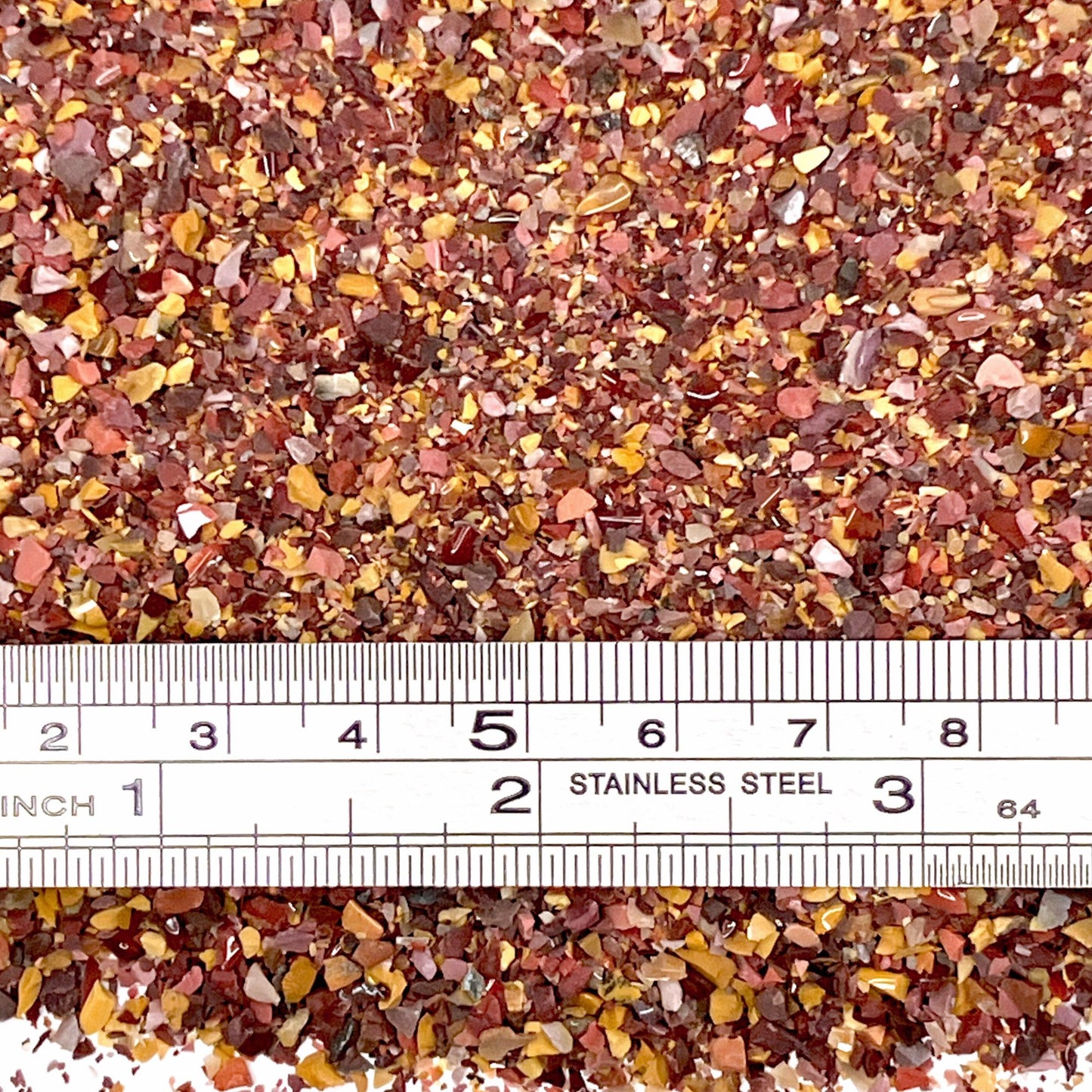 Crushed Premium Mookaite Sand from Australia, Small Batch, Medium Sand (0.25mm-2mm) for Woodworking and Ring Inlay, Resin Art, Memorial & Sand Jewelry
