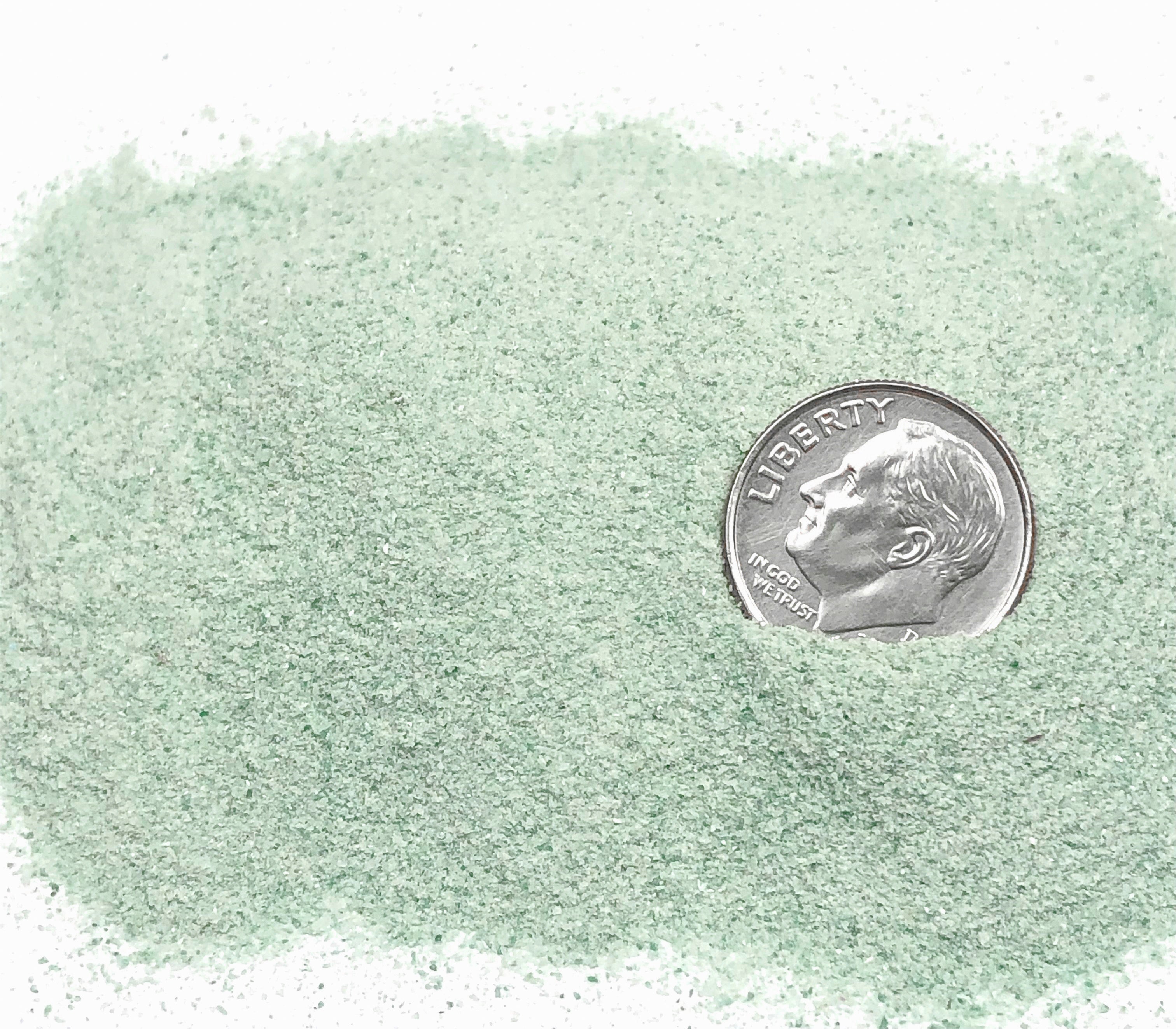 Crushed Green Buddstone Powder from South Africa, Fine Crush