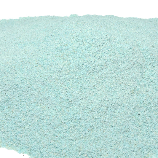 Crushed Blue-Green Fox Turquoise Powder from Nevada, Extra Fine Crush (<0.25mm) for Inlay, Metaphysical Resin Art, or Pigment Applications