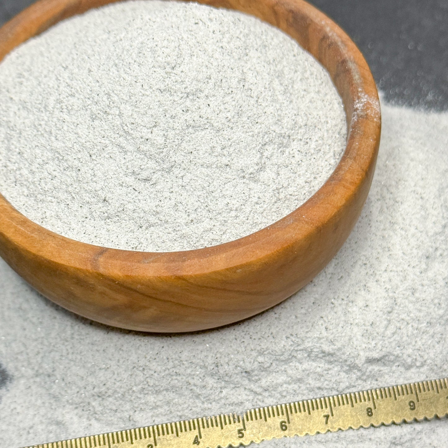 Crushed Rainbow Moonstone with Biotite Mica Powder from India, Fine Crush (<0.25mm) for Inlay, Metaphysical Resin Art, or Pigment Applications