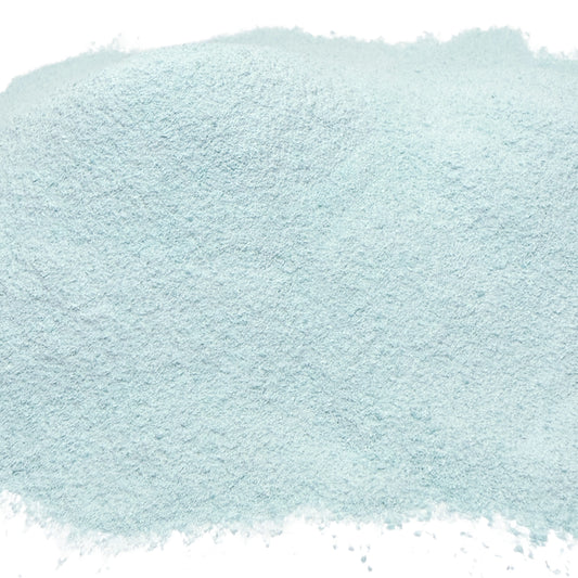 Crushed Blue-Green Turquoise Powder (Lab-Created), Fine Crush (<0.25mm)