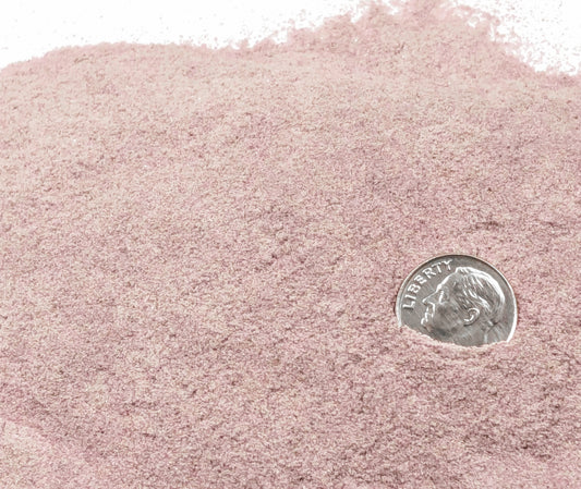 Crushed Ruby (Corundum) from India, Fine Crush, Powder Size, <0.25mm