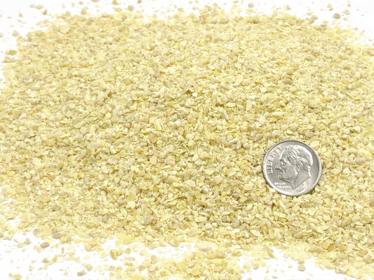 Crushed Lemon-Yellow Serpentine, Medium Crush, Sand Size, 2mm - 0.25mm