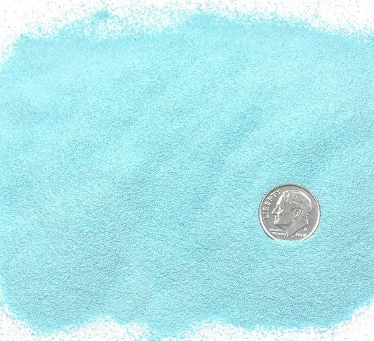 Crushed Blue Turquoise (Lab-Created), Fine Crush, Powder Size, <0.25mm