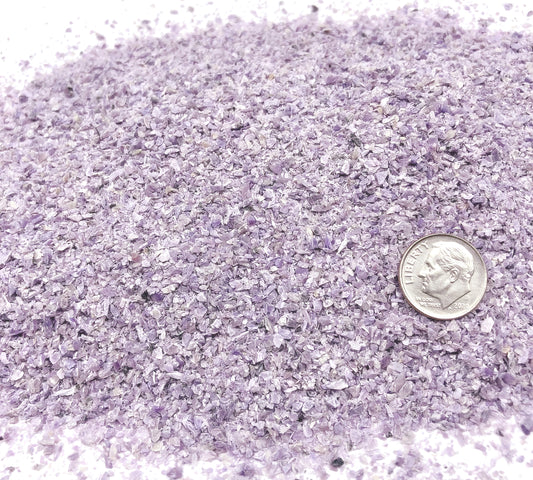 Crushed Violet-Lilac Charoite from Russia, Medium Crush, Sand Size, 2mm - 0.25mm